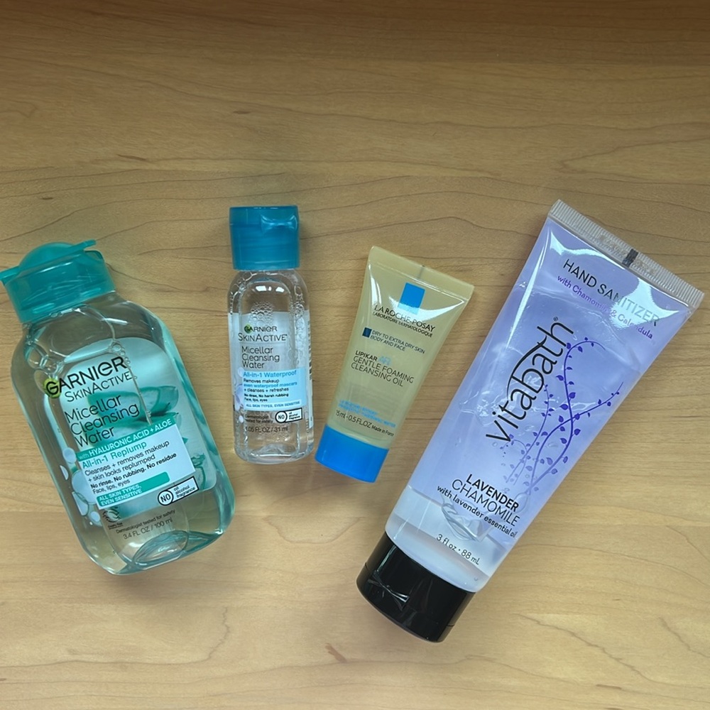 NEW skincare cleanser products bundle
